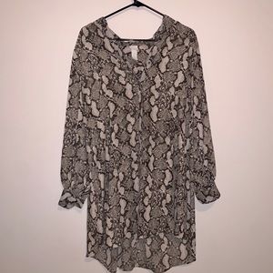 Snake Print Tunic